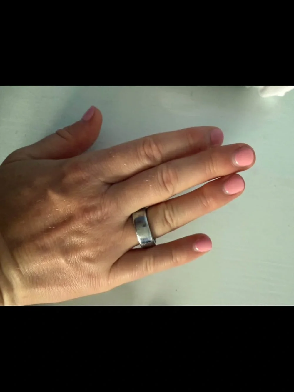 Oura Ring Gen3 Size 8 Silver